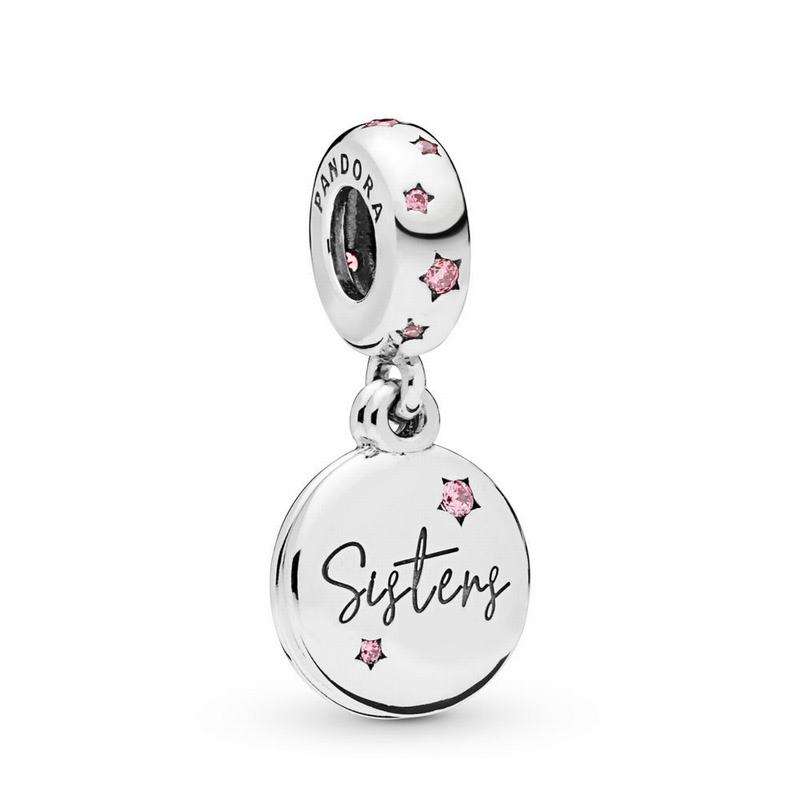 Pandora Forever Sisters Dangle Charm Clearance NZ, Sterling Silver (962185-IRX)